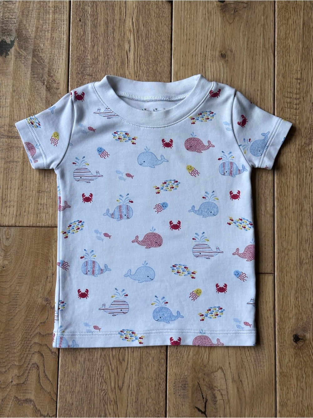 Kissy Kissy Under The Sea Theme Short Sleeve Top size 12-18 Months